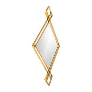Golden Grandeur Decorative Mirror For Living Room
