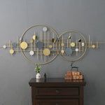 Teal Frame Large Metal Wall Art