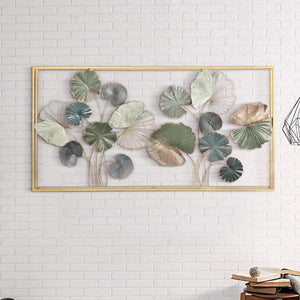 Floral Panel Wall Art (50 X 26 Inches)