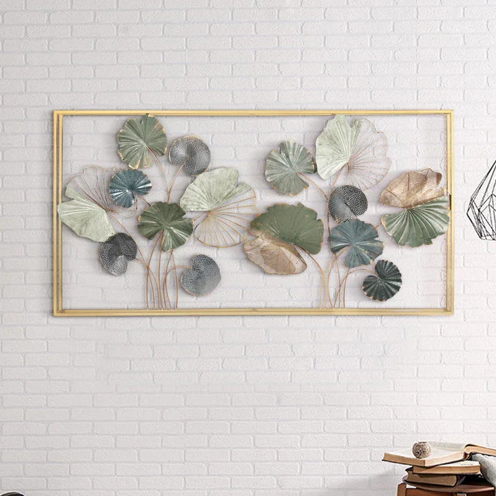 Floral Panel Wall Art (50 X 26 Inches)