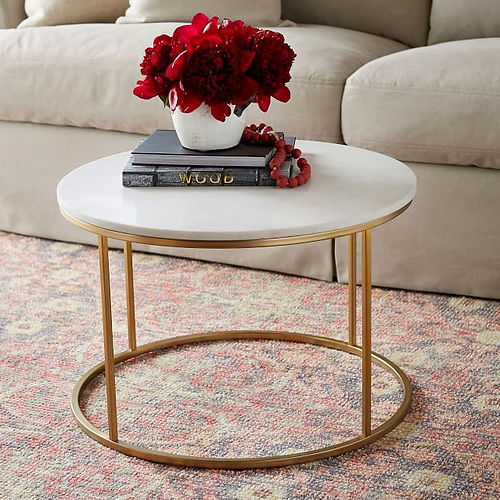 Nestique Round Marble coffee table