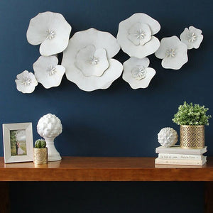 Nestique Lily Pad Metal Wall Décor