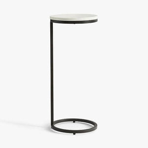 Nestique Round Marble C-Table