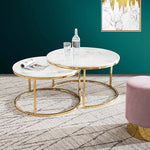 Nestique Marble Nesting Tables
