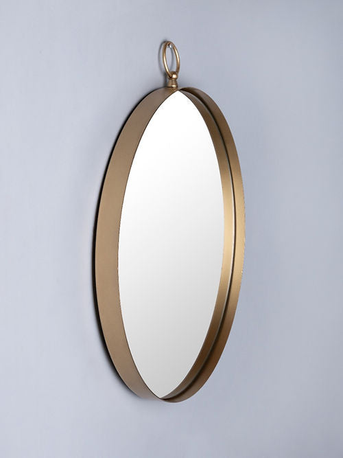 Nestique Rahim Wall Mirror (Gold)