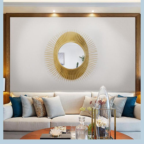 Nestique Golden egg accent mirror