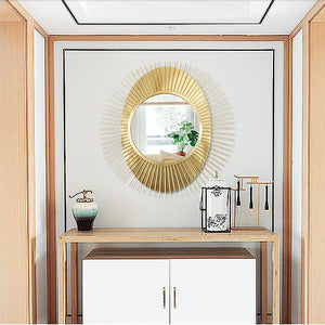 Nestique Golden egg accent mirror