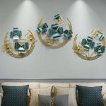 Nestique Yuliana set of 3 frame wall art