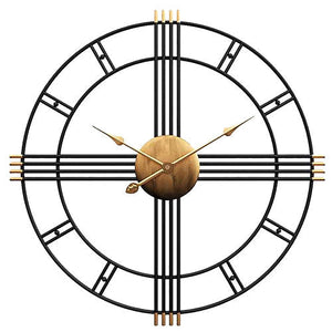 Nestique Metal iron work Wall clock