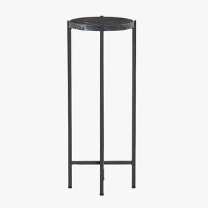 Nestique Round Marble Accent Table