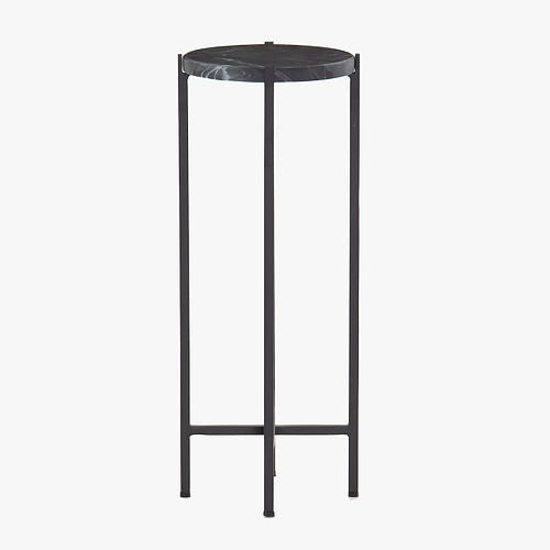 Nestique Round Marble Accent Table
