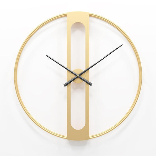 Nestique Modern Gold Wall clock