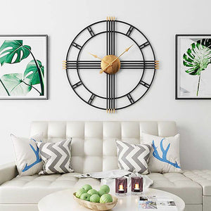 Nestique Metal iron work Wall clock