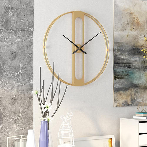 Nestique Modern Gold Wall clock