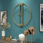 Nestique Modern Gold Wall clock