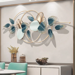 Nestique Modern Metal Leaves Wall Decor Metal Wall Art for Living room