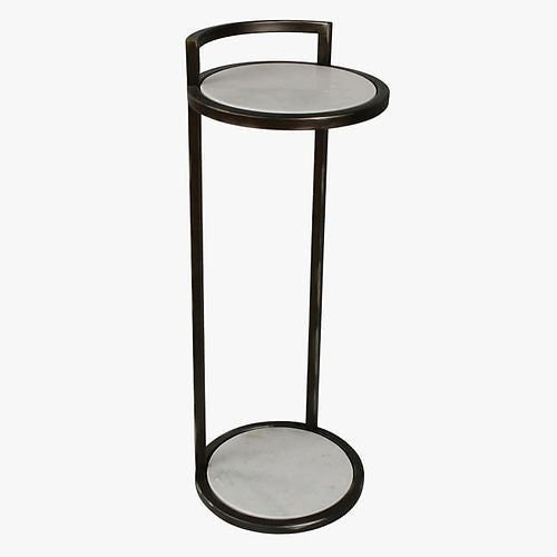 Nestique Round Marble Cocktail Table