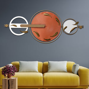 Tangerine Treasure Metal Art Panel