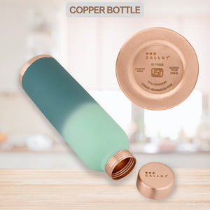 Nestique Copper Bottle – Teal Gradient