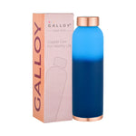 Nestique Copper Bottle – Deep Ocean Blue