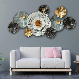 The Sea Shell Fishing Net Metal Wall Art panel 071