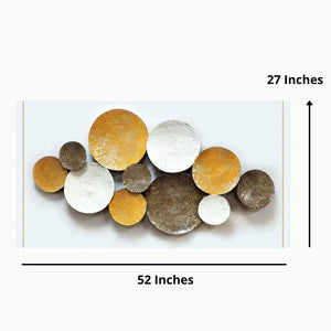 Nestique Abstract matching wall art for home, office (52 x 27 Inches)