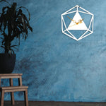 Hexagon Designer Wall Clock
