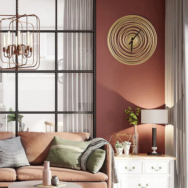 Spiral Wall Clock
