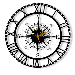 The Traveler Designer Wall Clock