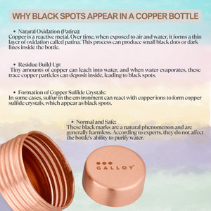 Nestique Copper Bottle – Lavender Frost Gradient