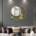 Geometrical Shaped Gold Mirror