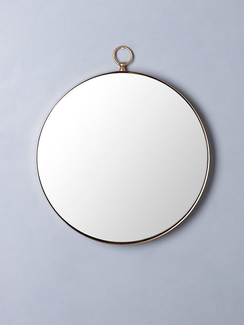 Nestique Rahim Wall Mirror (Gold)