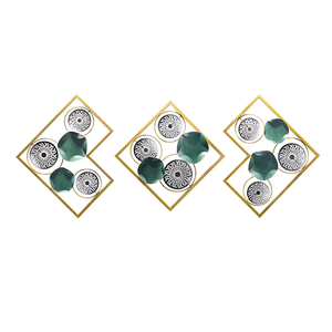 Nestique Lotus Leaves Wall Decor Metal Wall Art for Home Decor