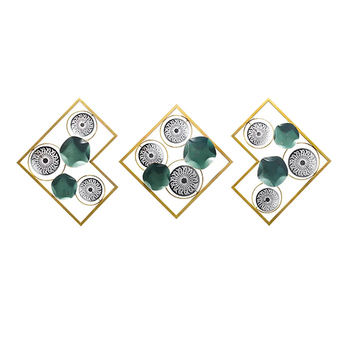 Nestique Lotus Leaves Wall Decor Metal Wall Art for Home Decor