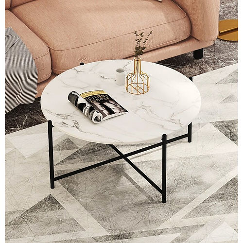 Nestique Black cross leg coffee table