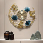 Nestique Metal round Wall Clock