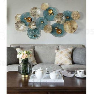 Nestique Creative Teal Metal Wall Art & Wall Decor