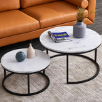 Nestique Marble Nesting Tables (Black)