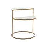 Nestique Marla Marble End Table