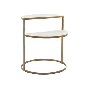 Nestique Marla Marble End Table