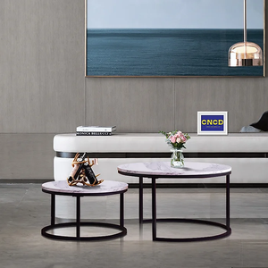 Nestique Marble Nesting Tables (Black)