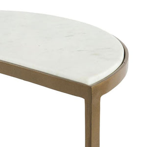 Nestique Marla Marble End Table