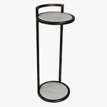 Nestique Round Marble Cocktail Table
