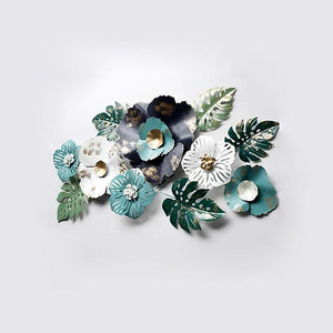 Nestique Natural Leaves Metal Wall Art