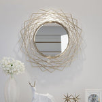Nestique Geometric Wall Accent Mirror
