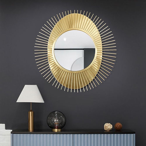 Nestique Golden egg accent mirror