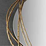 The Modern Metal Tube Decorative Wall Mirror