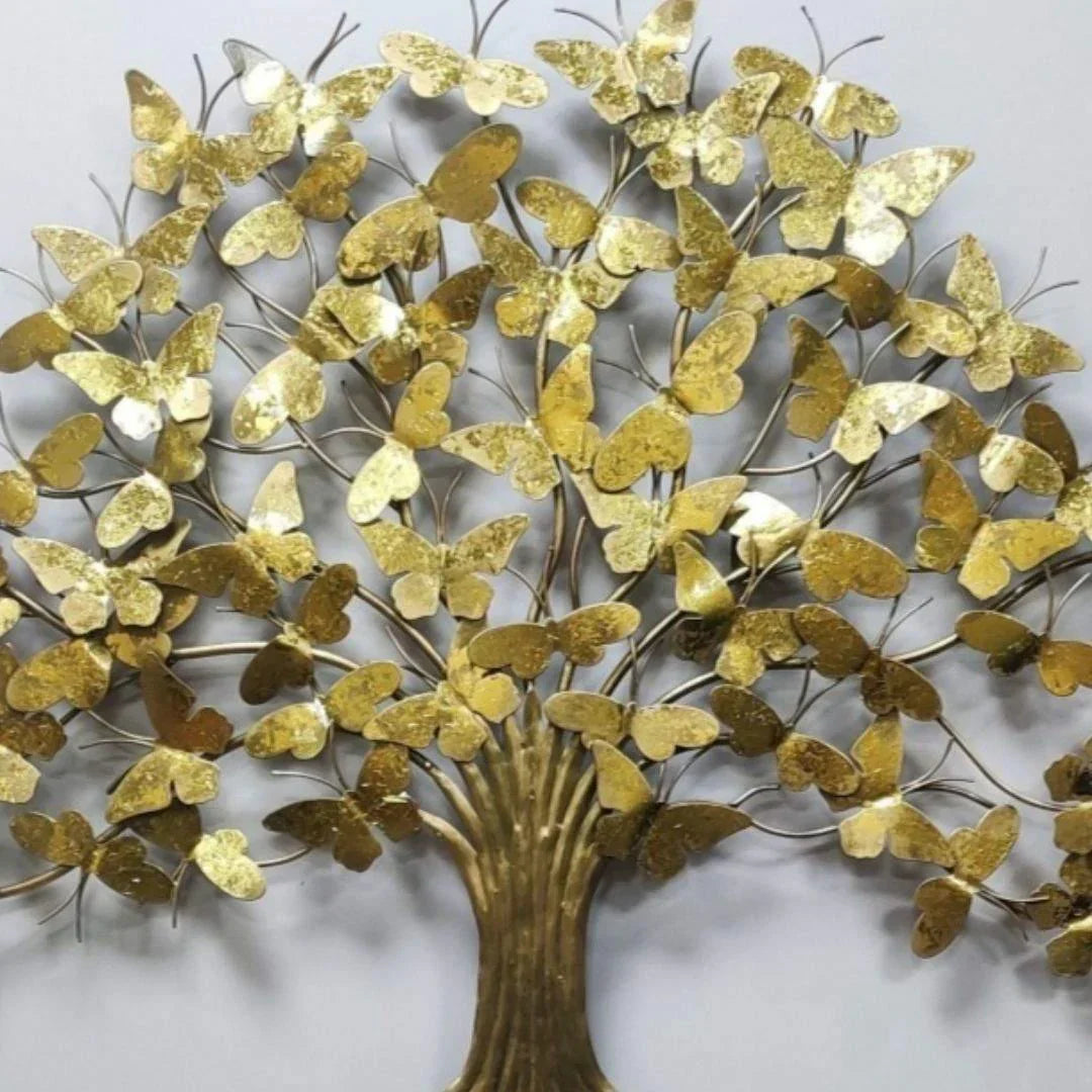 Nestique Metal Butterfly Tree Wall Art (40 x 40 Inches)