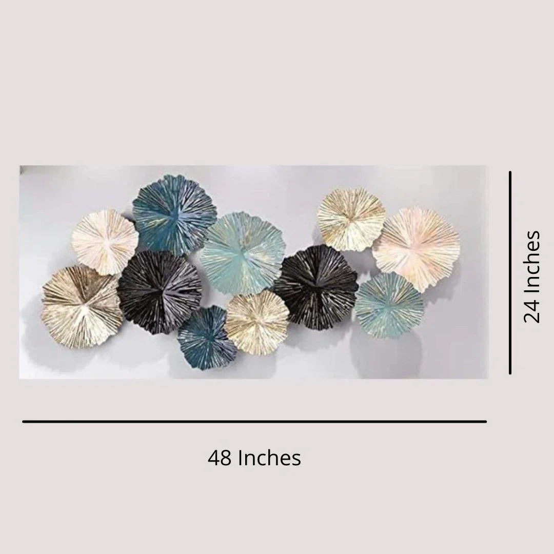 Nestique Abstract Metal Wall Art (Starting 48 x 24 Inches)