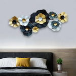 Nestique Big Iron Metal Flower Wall Art (49 x 23 Inches)